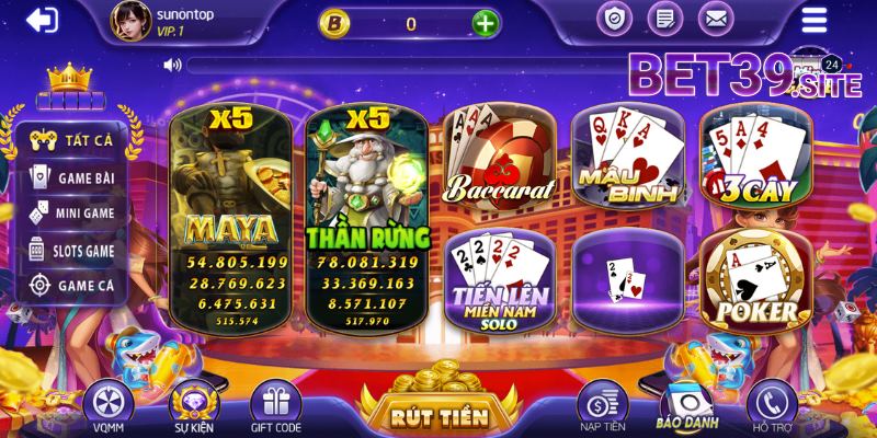 Những điểm nổi bật khi tải app BET39